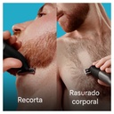 Braun XT 5100, afeitadora y recortadora, face & body, 5 posiciones, resistente al agua, serie X, color negro