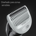 Braun BG5340, afeitadora corporal en seco y húmedo, 3 peines, SkinShield, series 5, negro
