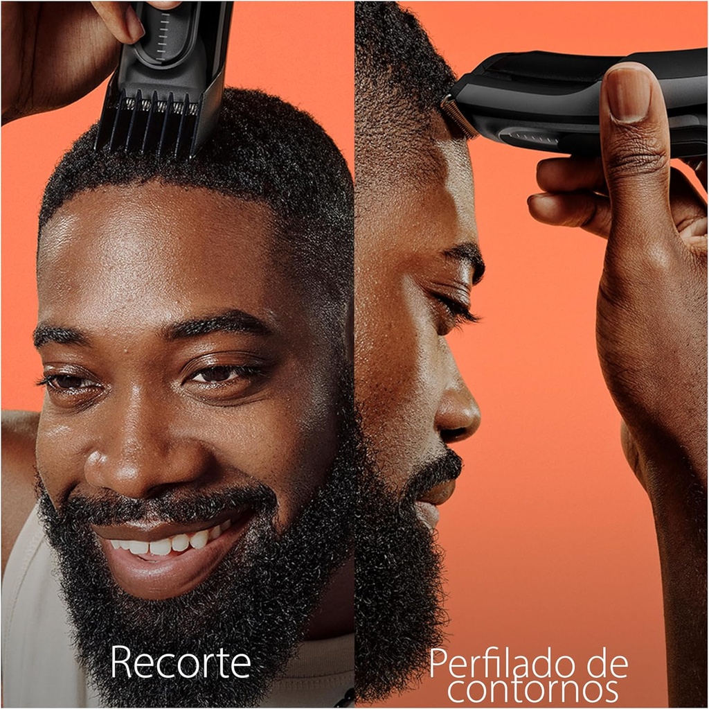 Braun HC 5310, cortapelos con 9 ajustes de longitud, series 5, color negro