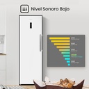Hisense FV354N4BWE, congelador de 1 puerta, Metal Cooling, Multi-Air Flow, Micro Vents Cooling, blanco, clase E