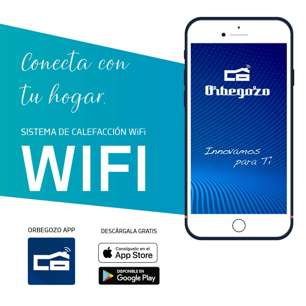 Orbegozo RRW 1500, emisor térmico, Wi-Fi