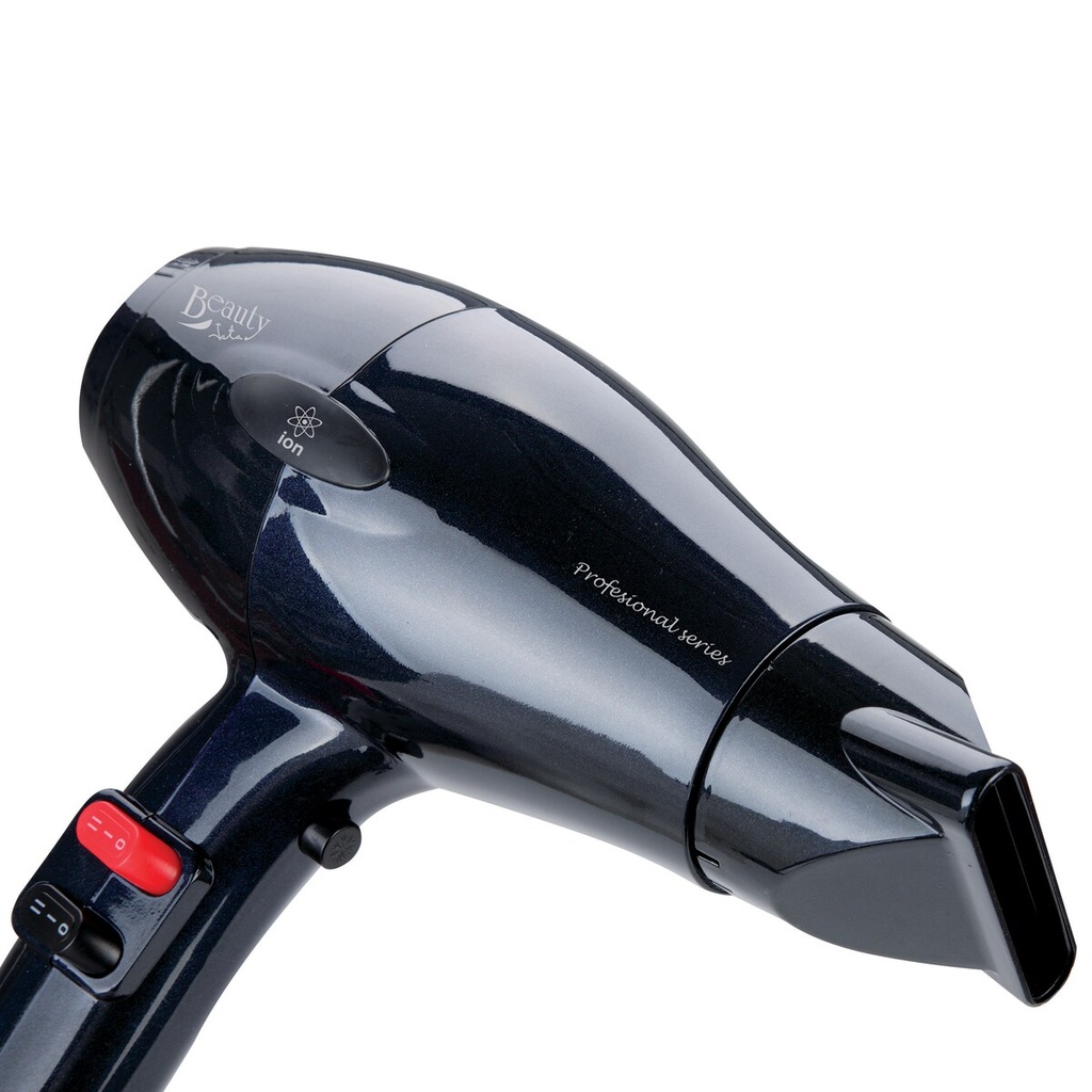 Jata SC1013 secador de pelo, 2000w, 3 niveles temperatura, 3 velocidades, difusor incluido, color negro