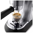 DeLonghi EC685.M, cafetera de bomba tradicional, Thermoblock, 2 tazas, color inox