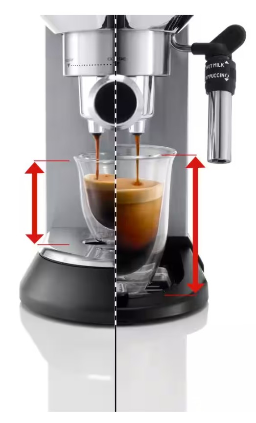 DeLonghi EC685.M, cafetera de bomba tradicional, Thermoblock, 2 tazas, color inox