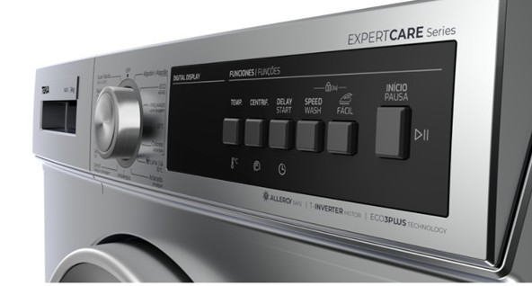 Teka WMK 40840, lavadora de carga frontal, libre instalación, 8kg, 1400rpm, clase C