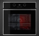 Teka HSC 635 P S INOX, horno compacto pirolítico, guías telescópicas, distribución del calor uniforme