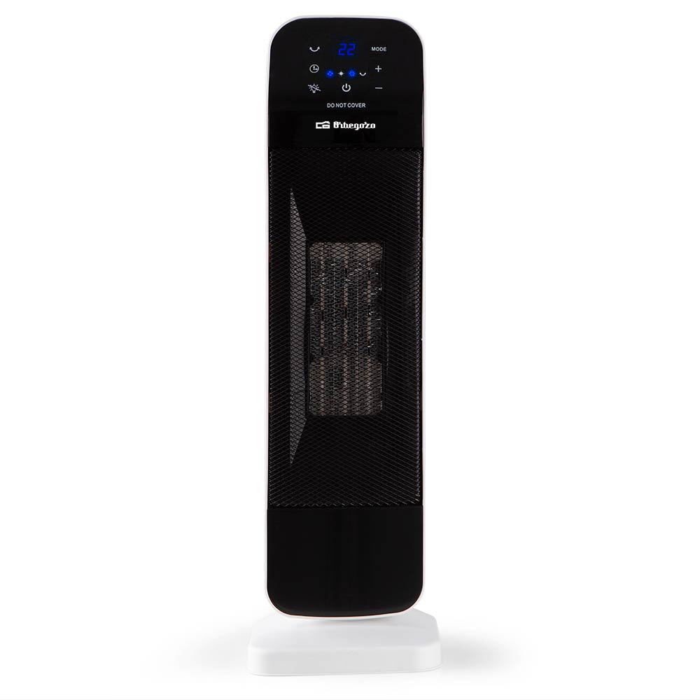 Orbegozo CR5029, calefactor cerámico oscilante, 2000w, pantalla LED