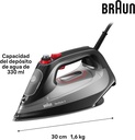 Braun SI9281BK, plancha de vapor TexStyle 9