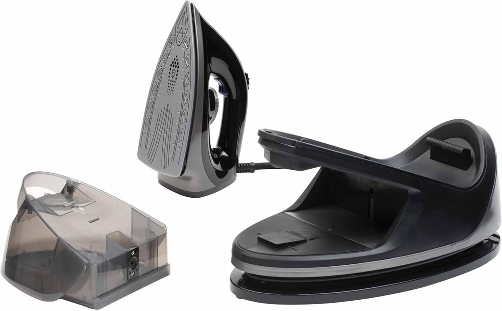 Jata JECP8523, centro de planchado, 3200w, 7 bares, antigoteo, filtro antical, color negro