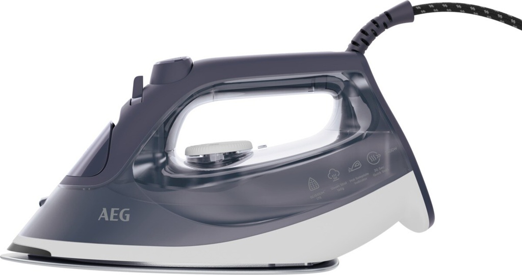AEG SI6-1-2MN, plancha vapor, 2400w, golpe de vapor 200g/min, color azul