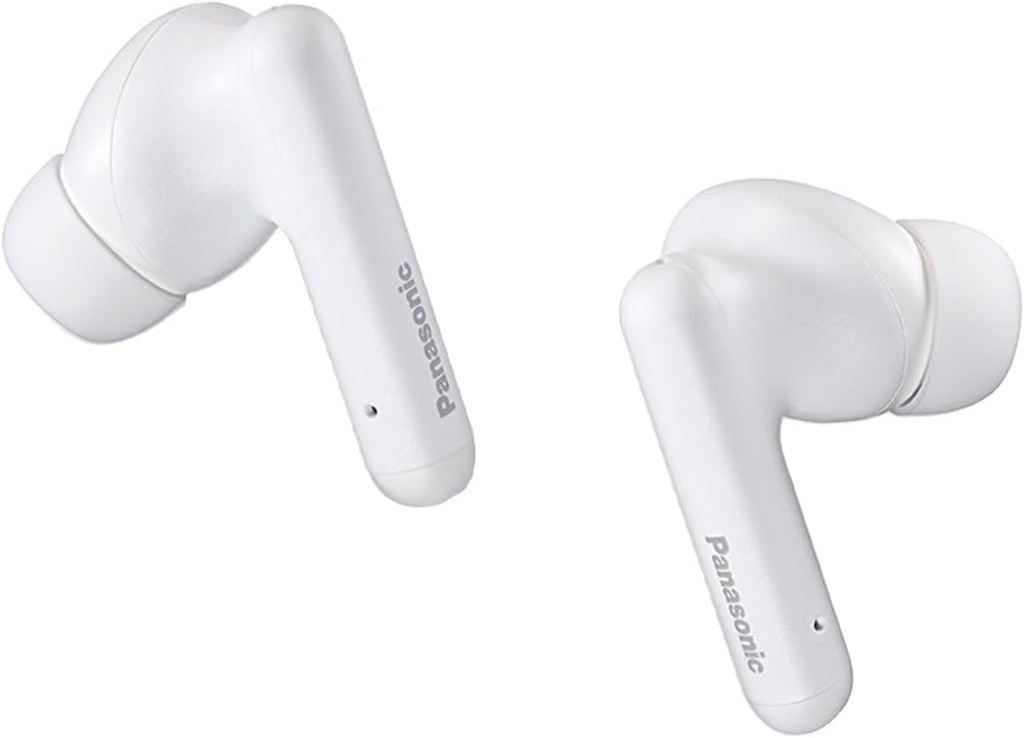 Panasonic RZ-B110W, auriculares inalámbricos, Bluetooth, autonomía de 26h, sensores táctiles, ipx4, color blanco