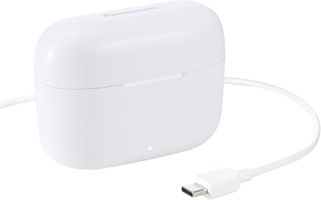 Panasonic RZ-B110W, auriculares inalámbricos, Bluetooth, autonomía de 26h, sensores táctiles, ipx4, color blanco
