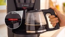 Bosch TKA2M113 Cafetera de Goteo, Jarra de Cristal Ergonómica, Depósito de Agua Extraible, Filtro Extraible
