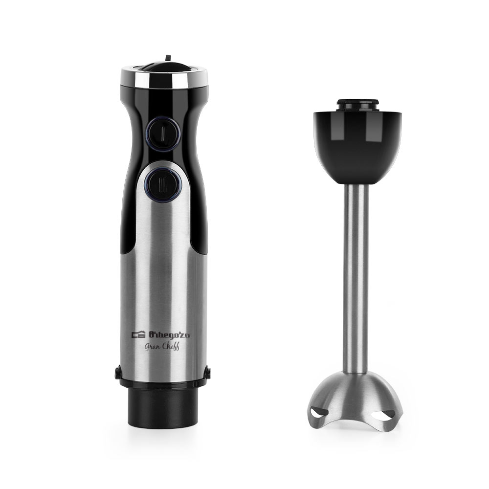 Orbegozo BT 2710, batidora de mano, 1200w, función turbo, color negro