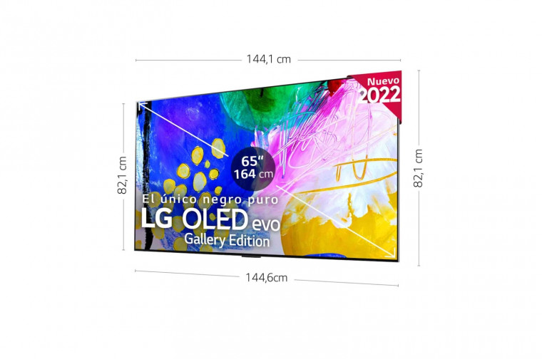 TV LG 4K OLED evo, GALLERY, 164cm (65")