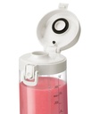 Nutribullet NBP003W, batidora de vaso portátil, carga USB-C, 475ml, 2000mAh, color blanco