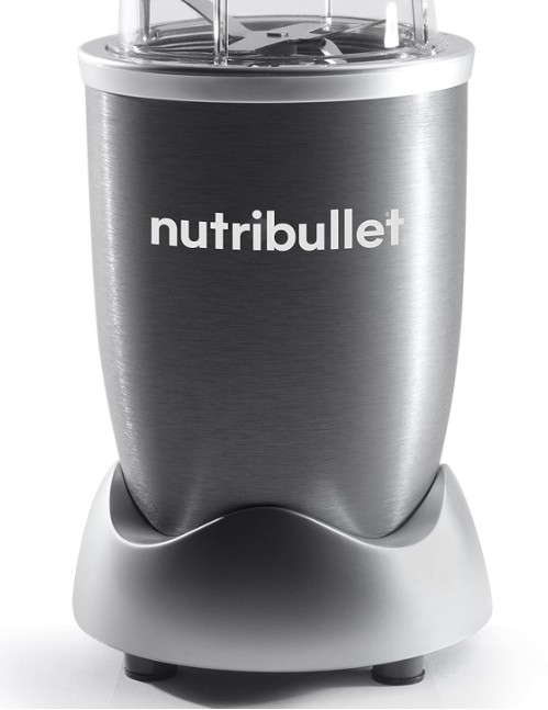 Nutribullet NB606DG, batidora de vaso personal compacta, 600W, autolimpieza, 700ml o 500ml, 6 cuchillas