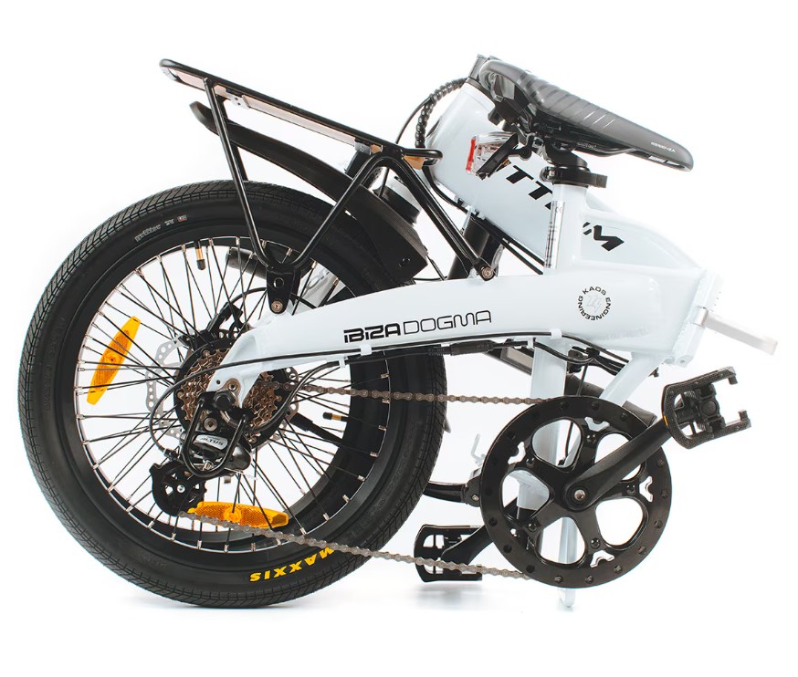 Littium Ibiza Dogma 04, bicicleta eléctrica plegable, 100km de autonomía, 250w, carga rápida en 4,5 horas
