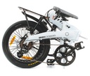 Littium Ibiza Dogma 04, bicicleta eléctrica plegable, 100km de autonomía, 250w, carga rápida en 4,5 horas