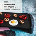 Jata GR555A, plancha de asar, antiadherente, resistencia al rayado, 2500w, 46x28cm