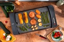 Jata JEGR2851, plancha de asar, 4 temperaturas, 2600w, 46x28cm, sistema súper Diet
