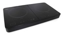 Jata JEVI1460, placa de inducción portátil, dos fuegos de 18,5cm, control táctil, 3500w, temperatura: 60-240ºC