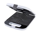 Jata SW551, sandwichera, 4 sandwiches, 1400w, tostado rápido y uniforme, blanco