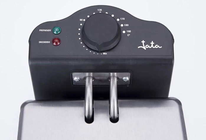 JATA FR115, freidora de aceite, 1000w, 1,5l, sistema “cool zone”, inox