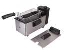 Jata FR678, freidora de aceite de 3,2 litros, 2000w, antimezcla sabores, desmontable, fácil limpieza, acero inox