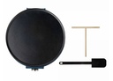 Jata JECR1000, crepera eléctrica, antiadherente libre PFOA, 1200W