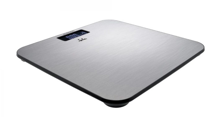 Jata 496N, báscula de baño digital, superficie en acero inoxidable