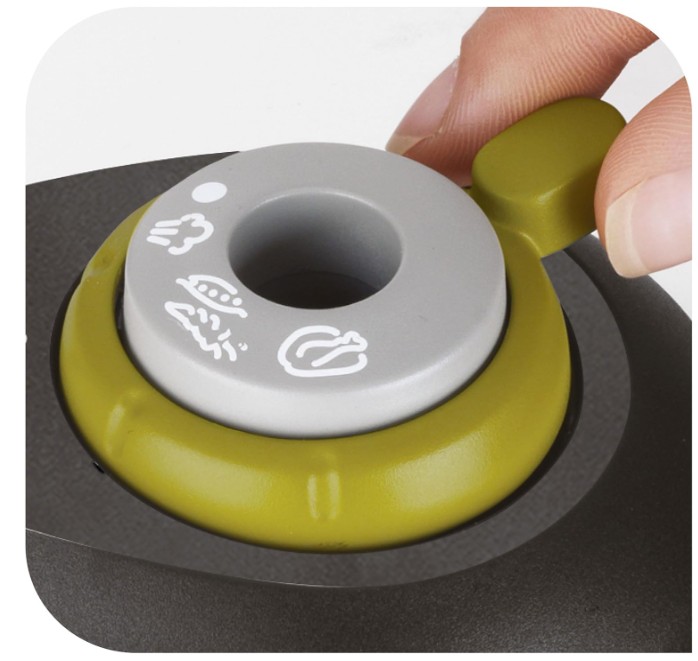 Tefal P2580400, olla a presión secure trendy, 4l, 2 programas de cocción