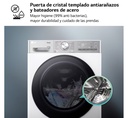 LG F4DR9513A2W, Lavasecadora inteligente AI Direct Drive™, Turbowash 360º, Autodosificación 13/7kg, 1400rpm, Un 10% más eficiente que A(lavado) /D(secado)
