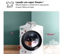 LG F4DR9513A2W, Lavasecadora inteligente AI Direct Drive™, Turbowash 360º, Autodosificación 13/7kg, 1400rpm, Un 10% más eficiente que A(lavado) /D(secado)