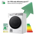 LG F4DR9513A2W, Lavasecadora inteligente AI Direct Drive™, Turbowash 360º, Autodosificación 13/7kg, 1400rpm, Un 10% más eficiente que A(lavado) /D(secado)