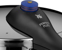WMF Perfect Plus Pressure, olla rápida, 6,5l, con interior incluido para cocinar a vapor, cestillo de vapor incluido