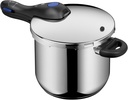 WMF Perfect Plus Pressure, olla rápida, 6,5l, con interior incluido para cocinar a vapor, cestillo de vapor incluido