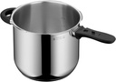 WMF Perfect Plus Pressure, olla rápida, 6,5l, con interior incluido para cocinar a vapor, cestillo de vapor incluido