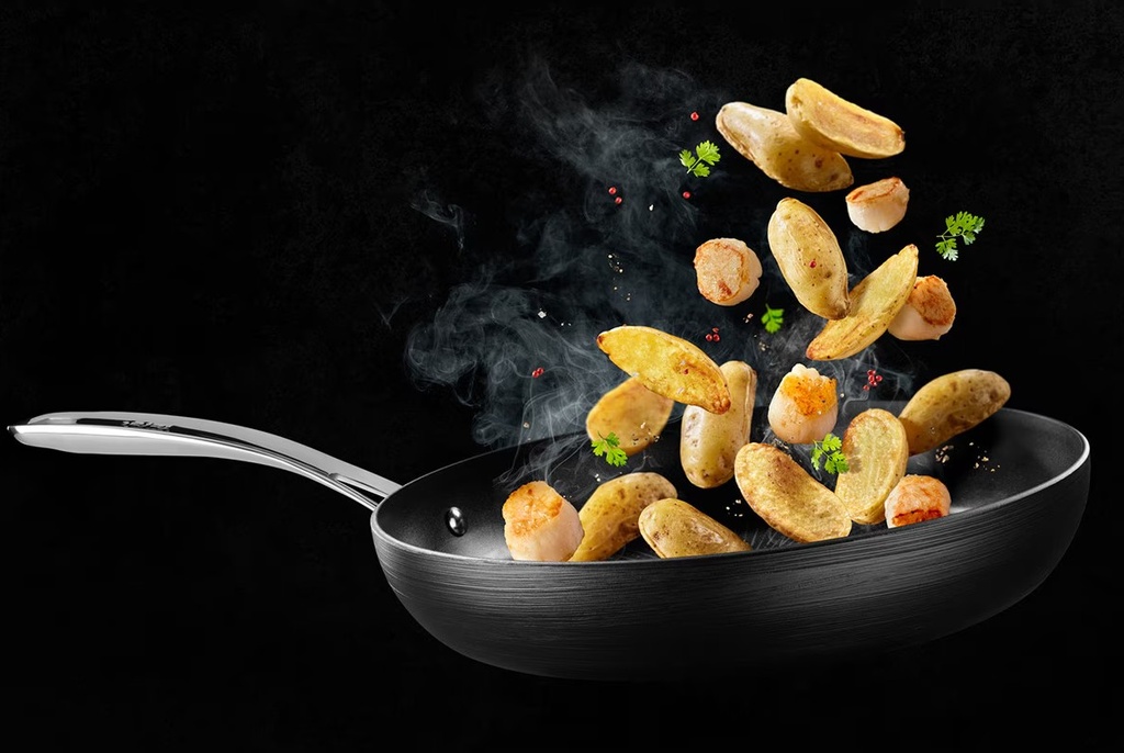 Tefal Unlimited premium, sartén con revestimiento de titanio, 20-24-28cm, para todo tipo de cocinas