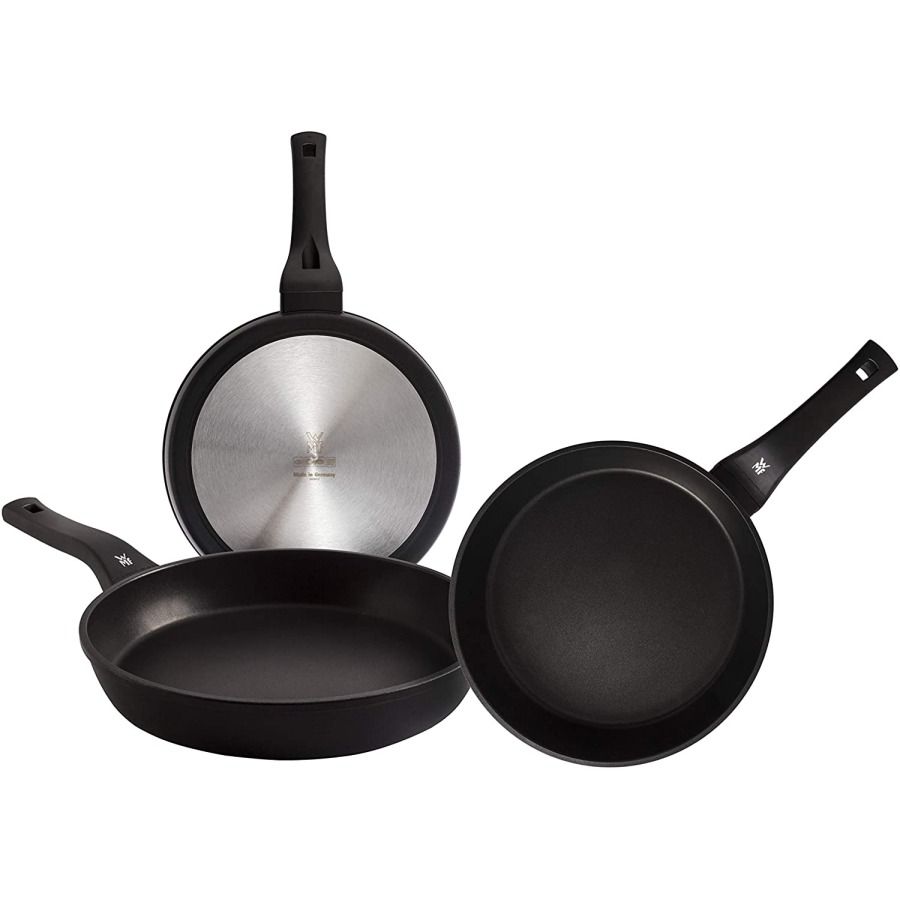 WMF Permadur Premium, sartén de aluminio fundido, 20-24-28cm, para todo tipo de cocinas