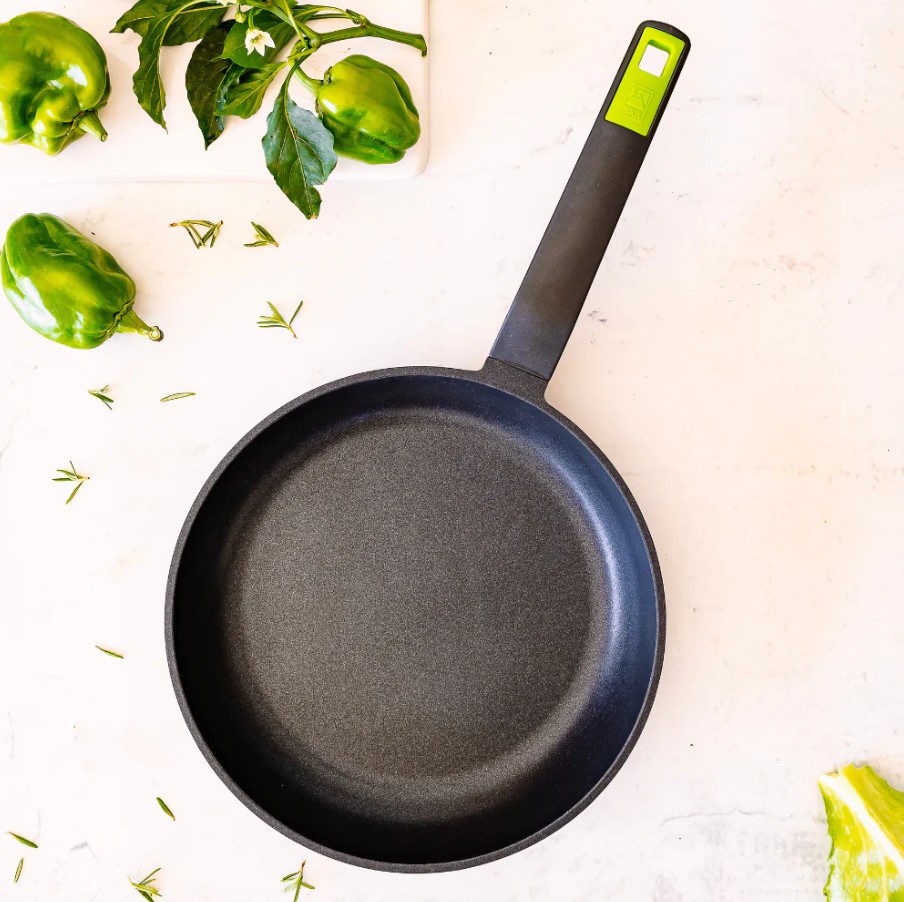 BRA Gastro, set de 3 sartenes, 20-24-28cm, aluminio fundido, para todo tipo de cocinas