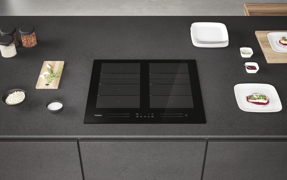 Haier HA2MTSJ68MC, placa inducción, doble multizona, Varycook, App Cook with me