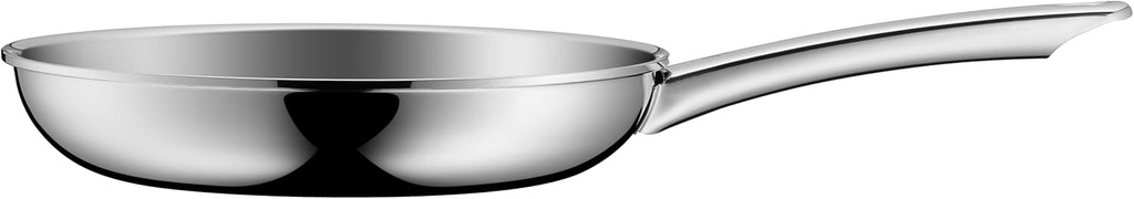 WMF Profi Resist, sartén antiadherente de acero inoxidable, 24 cm, para cualquier tipo de cocina incluida inducción
