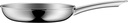 WMF Profi Resist, sartén antiadherente de acero inoxidable, 24 cm, para cualquier tipo de cocina incluida inducción