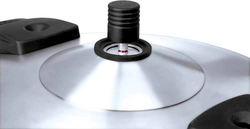 Jata OSR8, olla a presión super rápida, 8l, acero inoxidable, apta para todas cocinas incluida inducción, diámetro 22cm, OSR4, OSR6, OSR8