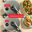 Tefal P2584402, olla a presión secure trendy, 8l, verde con cestillo, 2 programas de cocción