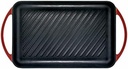 Jata GR33, plancha de asar, 33x21,5cm, 2 asas, apta para todo tipo de cocinas