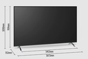 Panasonic TV-75W95AEG, Smart TV, series W95, 75 pulgadas, UHD 4K, Dolby Vision IQ, mini LED, negro