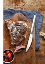 WMF Nuova, set de 6 cuchillos de carne, acero inox