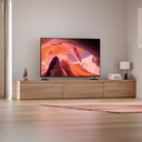 Sony Bravia KD55X80L, Smart TV, LED 55" 4K, Google TV, Alto Rango Dinámico (HDR), negro
